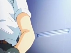 Hentai schoolgirl enmeshed masturbating